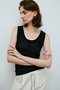 Needle knit tank top/タンクトップ リムアーク/RIM.ARK