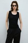 Needle knit tank top/タンクトップ