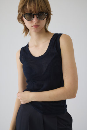 リムアーク/RIM.ARKのNeedle knit tank top/タンクトップ(110300/110301)