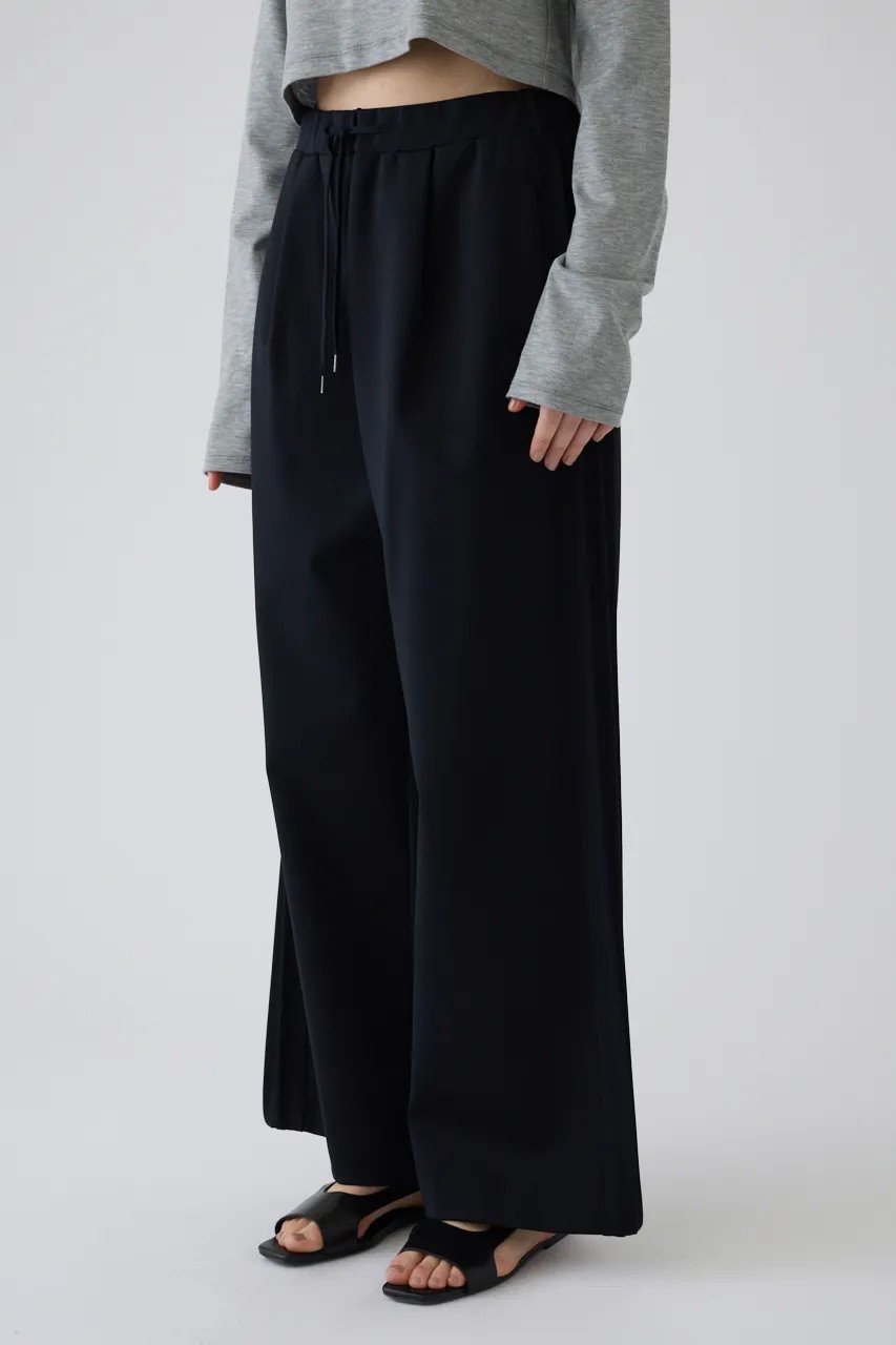 RIM.ARK(リムアーク)｜Side tuck sporty PT/パンツ/ブラック の通販