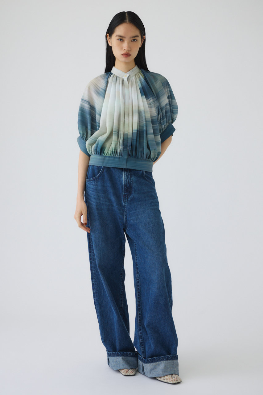 リムアーク　Middle straight blue denim 36サイズ RIM.ARK(リムアーク)｜Middle straight blue denim/パンツ/ブルー の