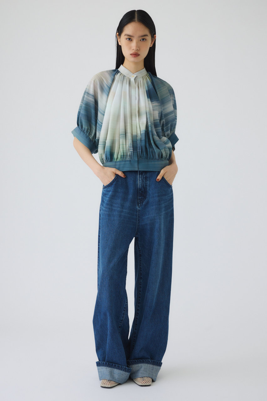 リムアーク　Middle straight blue denim 36サイズ RIM.ARK(リムアーク)｜Middle straight blue denim/パンツ/ブルー の