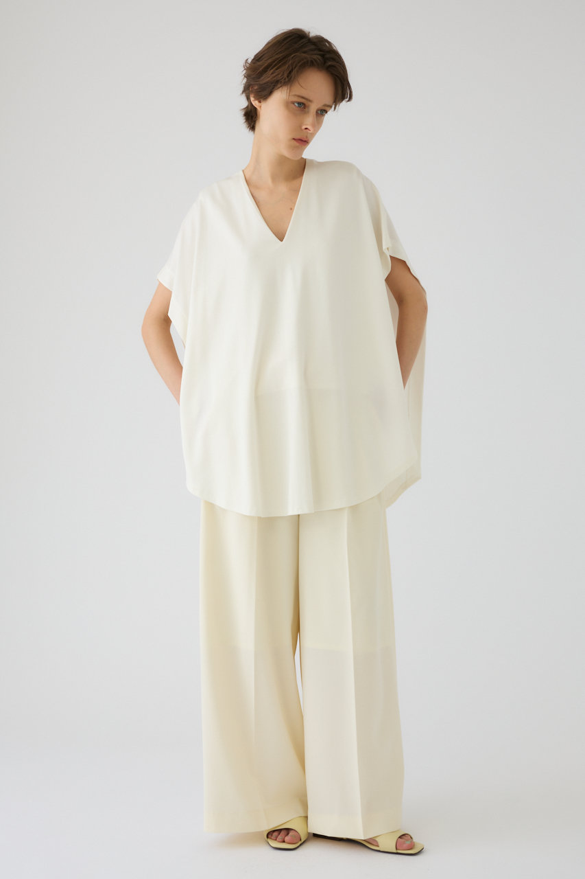 RIM.ARK(リムアーク)｜Relaxed flap tops/トップス/ホワイト の通販