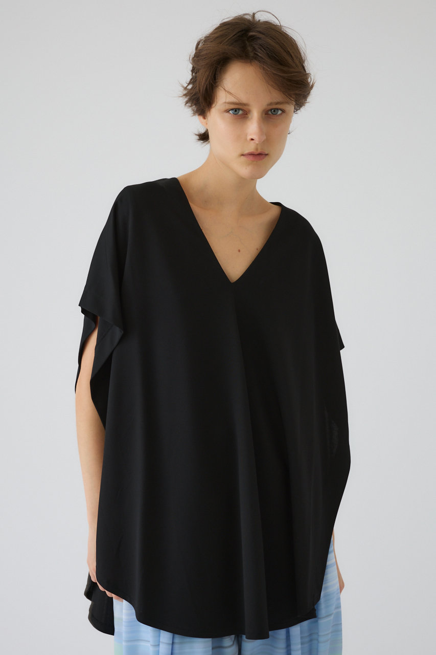 リムアーク/RIM.ARKの【4/15 10:00販売開始】Relaxed flap tops/トップス(ブラック/460JSL80-1961)