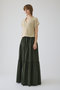 Linen mix open collar tops/トップス リムアーク/RIM.ARK