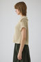 Linen mix open collar tops/トップス リムアーク/RIM.ARK