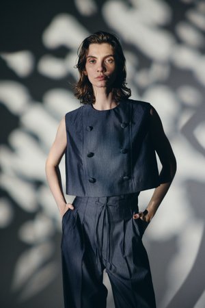 リムアーク/RIM.ARKの【5/1 10:00販売開始】Mannish vest like tops/トップス(110400/110402)