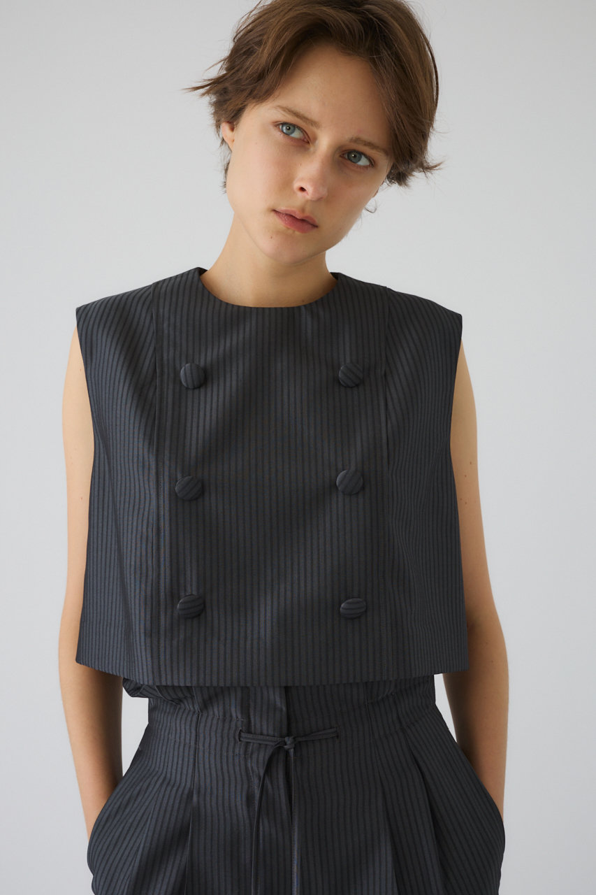 リムアーク/RIM.ARKの【5/1 10:00販売開始】Mannish vest like tops/トップス(グレー/460JSS30-1411)