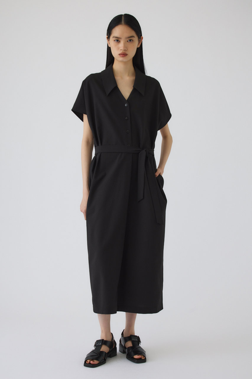 8末まで　RIM.ARK Relax easy tops ブラック RIM.ARK（リムアーク）の「Relax easy tops（シャツ/ブラウス）」 - WEAR