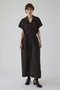 【5/1 10:00販売開始】Wide relax summer dress/ドレス リムアーク/RIM.ARK ダークブラウン