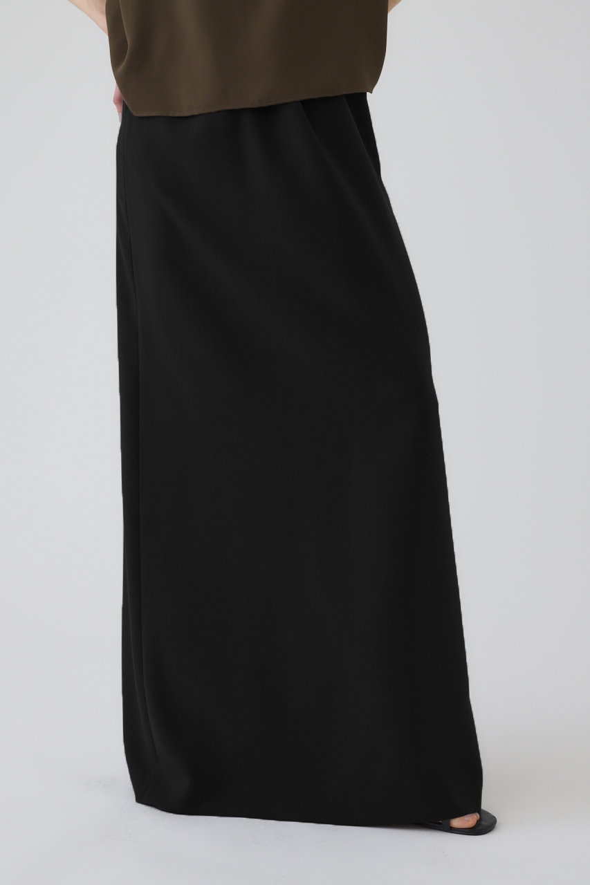 RIM.ARK(リムアーク)｜Side slit maxi SK/スカート/ブラック の通販