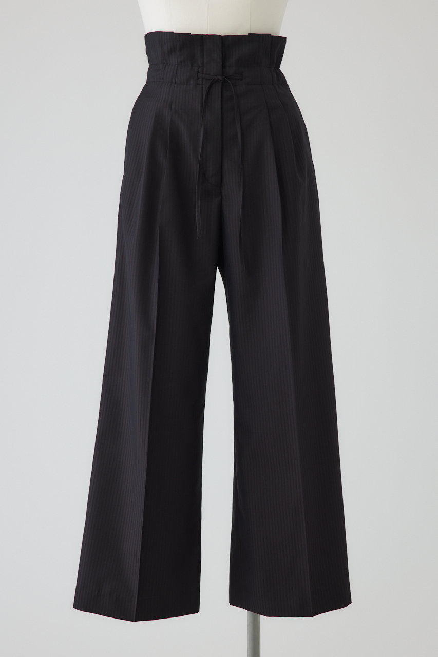 リムアーク/RIM.ARKの【5/1 10:00販売開始】Mannish high waist easy PT/パンツ(ブラック/460JSS31-1421)