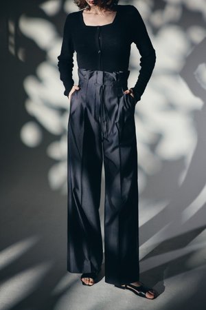 リムアーク/RIM.ARKの【5/1 10:00販売開始】Mannish high waist easy PT/パンツ(110600/110601)