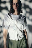 Refined 2way cut tops/プルオーバー