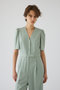 【予約販売】Puff sleeve solid jumpsuit/ジャンプスーツ リムアーク/RIM.ARK