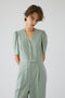 【予約販売】Puff sleeve solid jumpsuit/ジャンプスーツ リムアーク/RIM.ARK