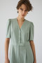 【予約販売】Puff sleeve solid jumpsuit/ジャンプスーツ リムアーク/RIM.ARK