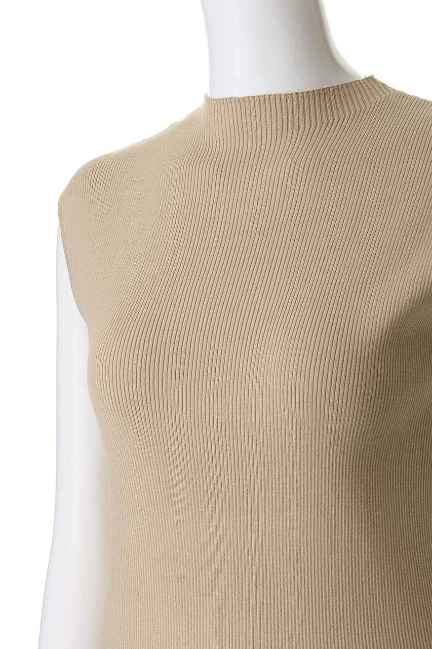 RIM.ARK(リムアーク)｜Washable basic N/S knit/ニット/ブラック の