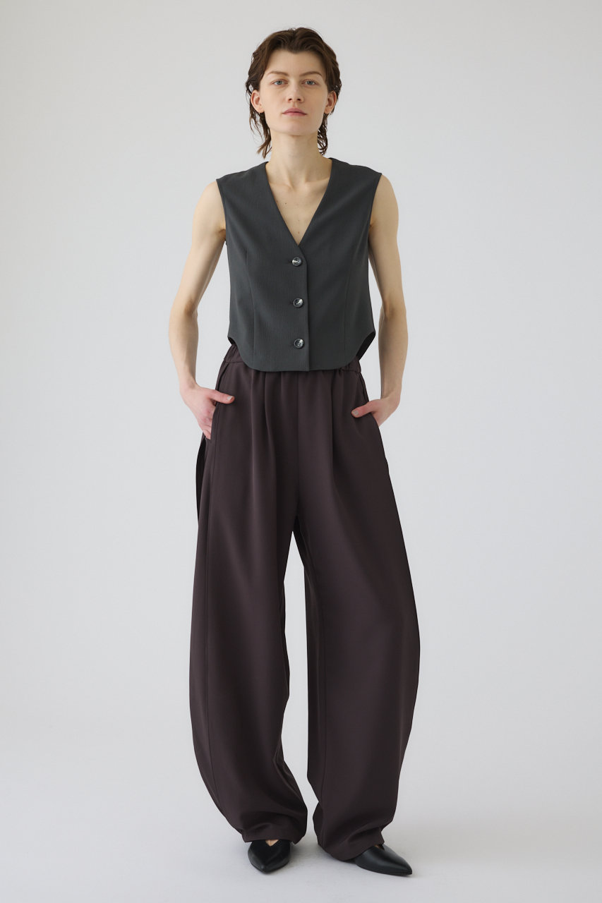 RIM.ARK(リムアーク)｜【予約販売】Comfy vest tops/ベスト/グレー の