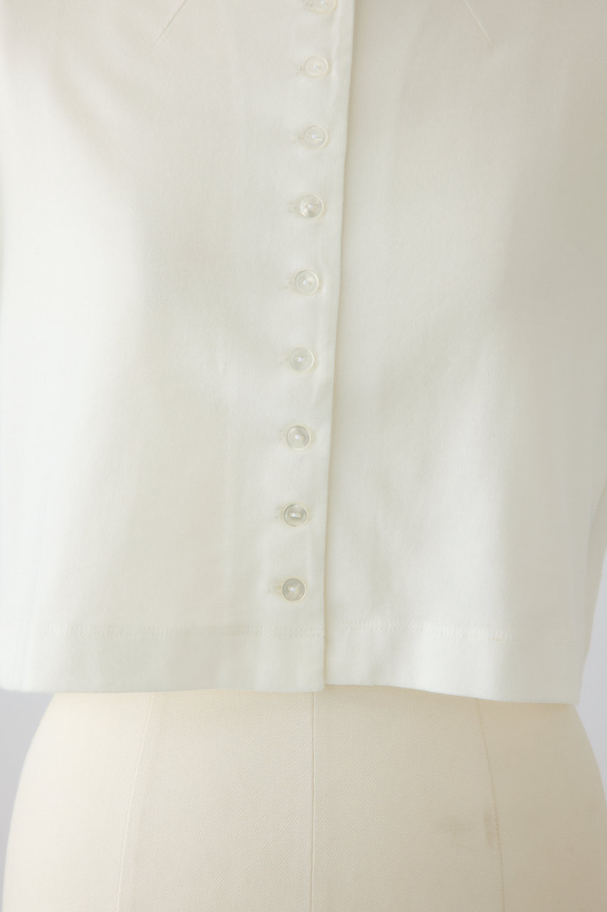RIM.ARK(リムアーク)｜【予約販売】Neck darts cut tops/トップス