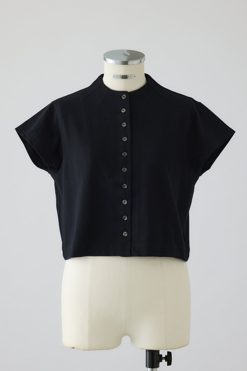 リムアーク/RIM.ARKの【予約販売】Neck darts cut tops/トップス(ブラック/460JAL80-0491)