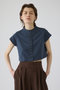 【予約販売】Neck darts cut tops/トップス リムアーク/RIM.ARK