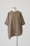 【予約販売】Asymmetry big T/SH/Tシャツ リムアーク/RIM.ARK グレージュ