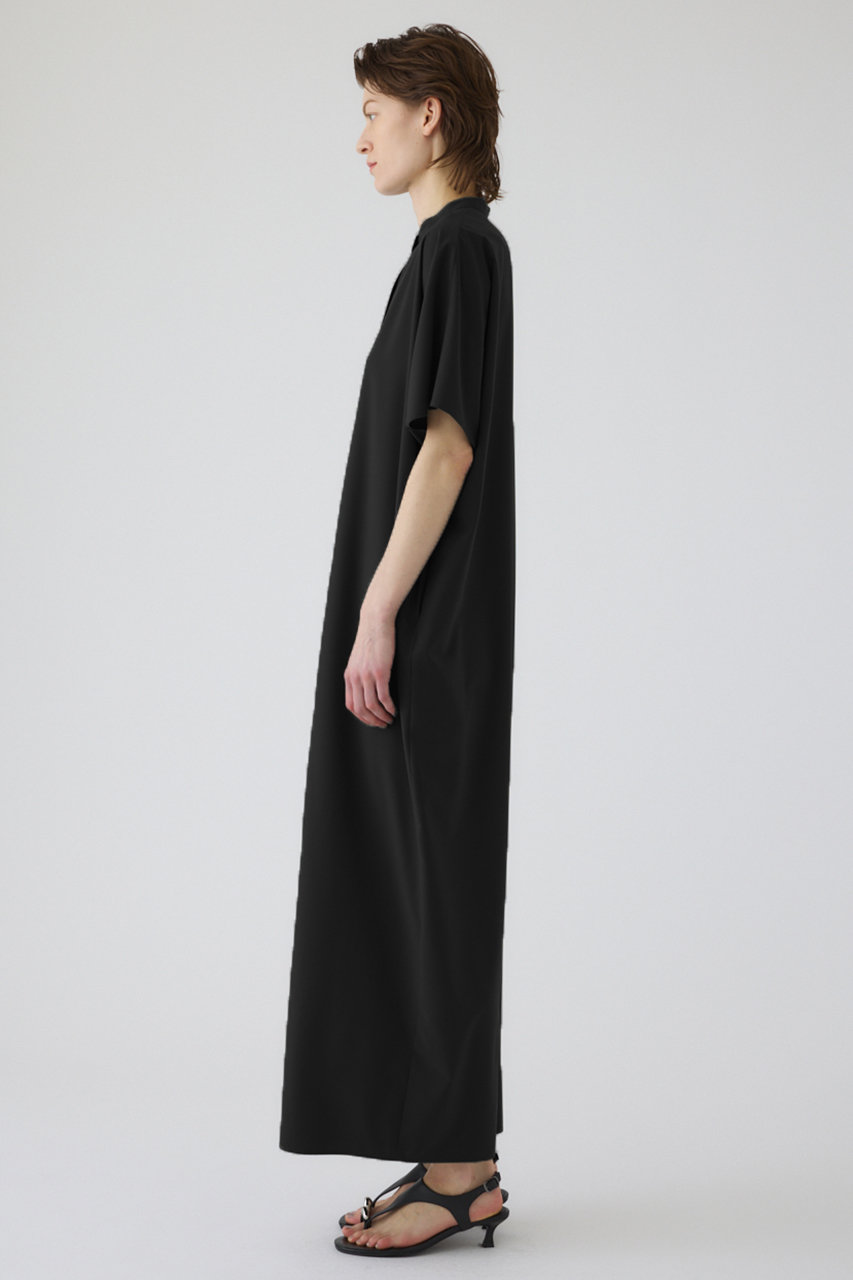 RIM.ARK リムアーク Half sleeve cocoon OP RIM.ARK(リムアーク)｜Half sleeve cocoon OP/ワンピース/ブラック の