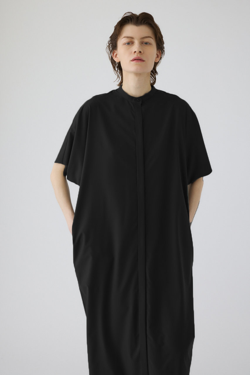 ■専用■美品 RIM.ARK 3,8万円 シアースリーブのワンピース リムアーク RIM.ARK(リムアーク)｜Half sleeve cocoon OP/ワンピース/ブラック の