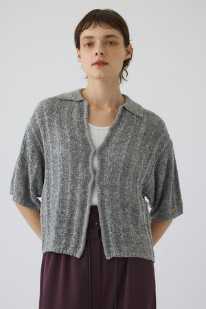 リムアーク/RIM.ARKのSummer knit shirt/シャツ(110400/110402)