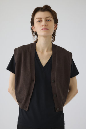 リムアーク/RIM.ARKのCompact knit vest/ベスト(110300/110301)
