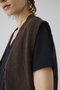 Compact knit vest/ベスト リムアーク/RIM.ARK