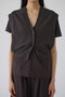 Compact knit vest/ベスト リムアーク/RIM.ARK