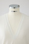 Smooth texture v-neck tee/Tシャツ リムアーク/RIM.ARK