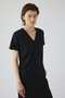 Smooth texture v-neck tee/Tシャツ リムアーク/RIM.ARK