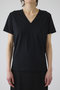 Smooth texture v-neck tee/Tシャツ リムアーク/RIM.ARK