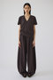 Smooth texture v-neck tee/Tシャツ リムアーク/RIM.ARK