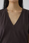 Smooth texture v-neck tee/Tシャツ リムアーク/RIM.ARK