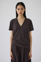 Smooth texture v-neck tee/Tシャツ リムアーク/RIM.ARK