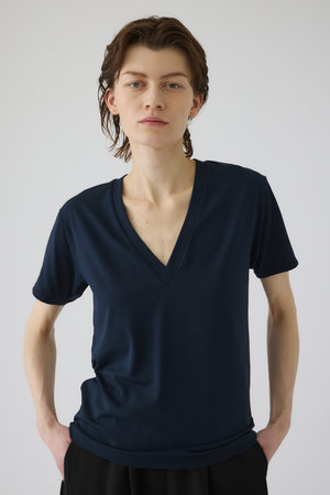 リムアーク/RIM.ARKのSmooth texture v-neck tee/Tシャツ(110100/110102)