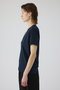 Smooth texture v-neck tee/Tシャツ リムアーク/RIM.ARK