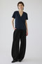 Smooth texture v-neck tee/Tシャツ リムアーク/RIM.ARK