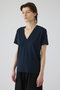 Smooth texture v-neck tee/Tシャツ リムアーク/RIM.ARK