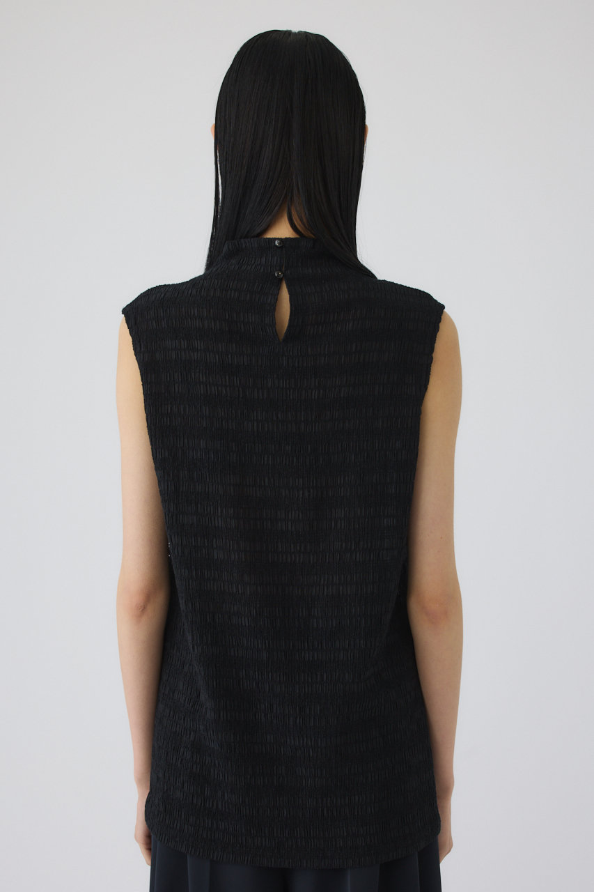 RIM.ARK(リムアーク)｜Random shirring tops/トップス/ブラック の通販