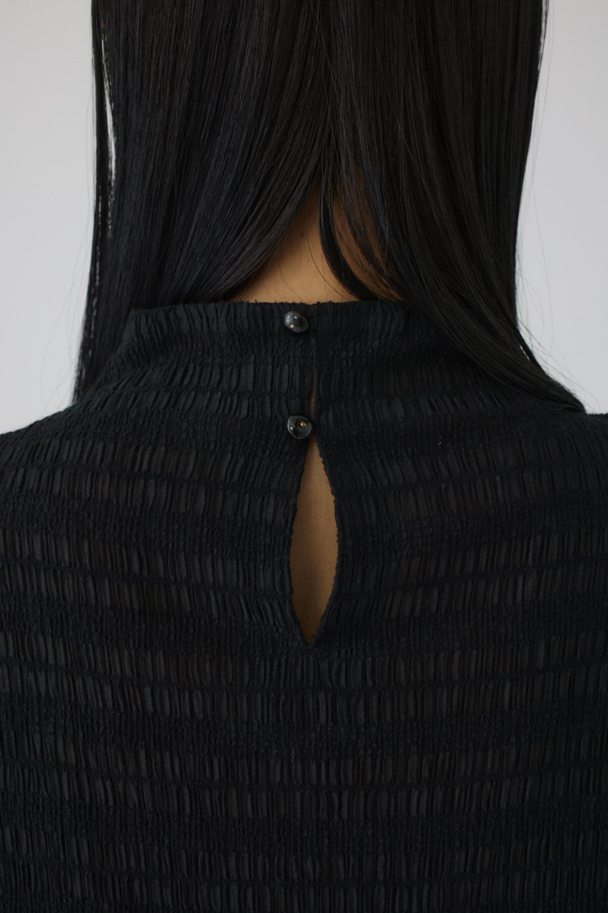 RIM.ARK(リムアーク)｜Random shirring tops/トップス/ブラック の通販 