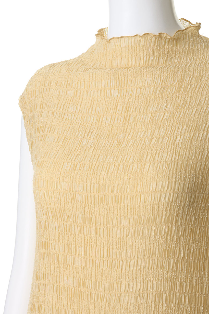 RIM.ARK リムアーク スリーブカットトップス 黒 新品未使用 タグ付き RIM.ARK(リムアーク)｜Random shirring tops/トップス/ブラック の通販