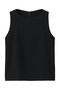 Georgette sleeveless tops/トップス リムアーク/RIM.ARK BLK