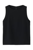 Georgette sleeveless tops/トップス
