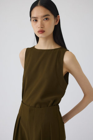 リムアーク/RIM.ARKのGeorgette sleeveless tops/トップス(110400/110401)