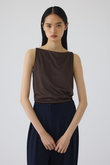 Triacetate satin tops/トップス